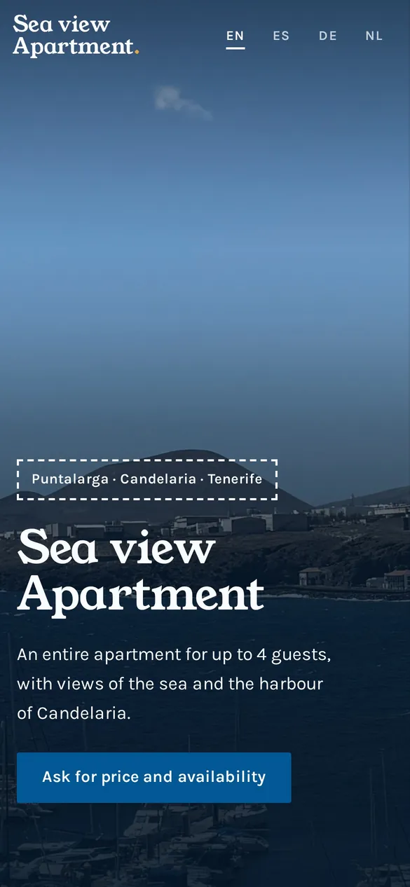 Demo para Sea view en el móvil